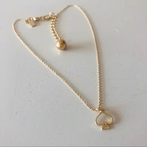 Kate Spade Open Spade Pendant / Necklace